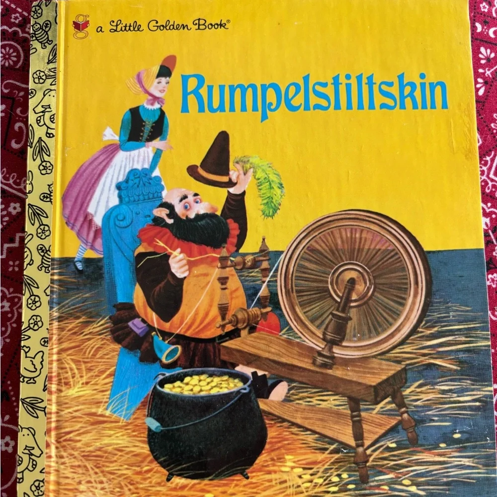Jack & the Beanstalk Rumpelstiltskin Little Golden Books Chick-fil-A Series